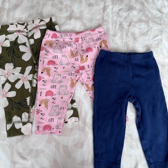 🌻3/25$ Lot of 6 baby leggings size 9 months - Picture 5 of 8